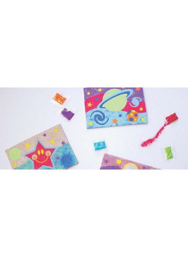 Fun Express Awesome Outer Space! Sand Art - Crafts for Kids and Fun Home Activities - VBS Vacation Bible School Supplies/Decor - Image 3