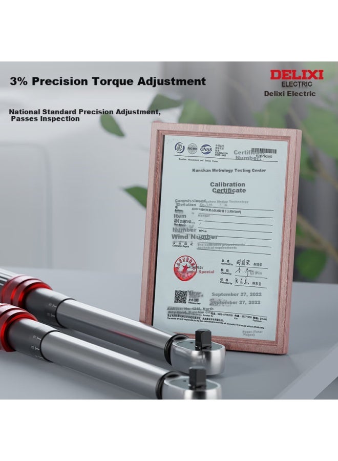 Delixi Delis Torque Wrench High Precision Torque Kilogram Spanner Adjustable Spark Plug Automotive Repair Wrench - Image 2