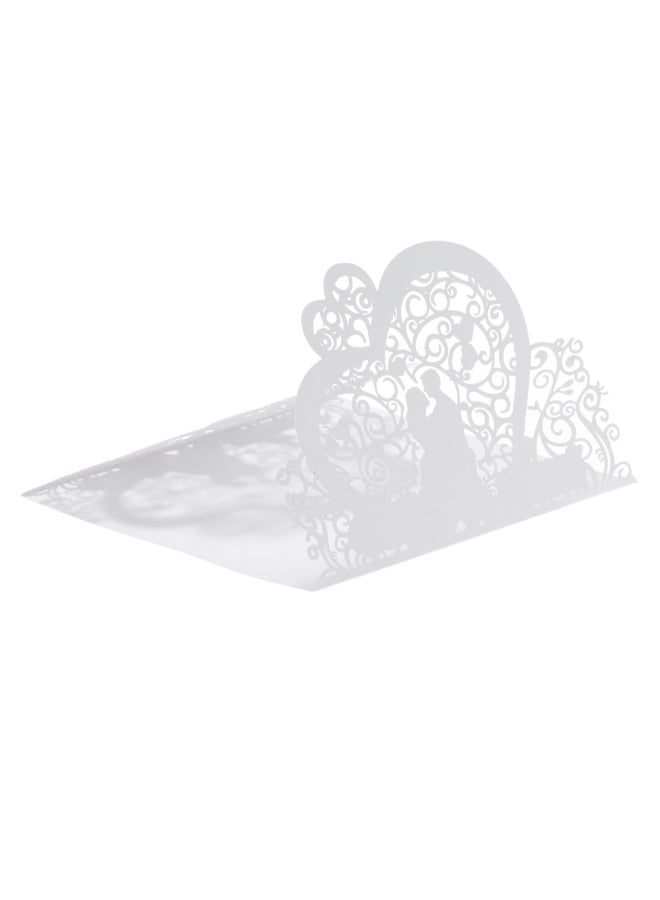 بطاقات دعوة رومنسية لحفلات الزواج عدد 20 - Image 2