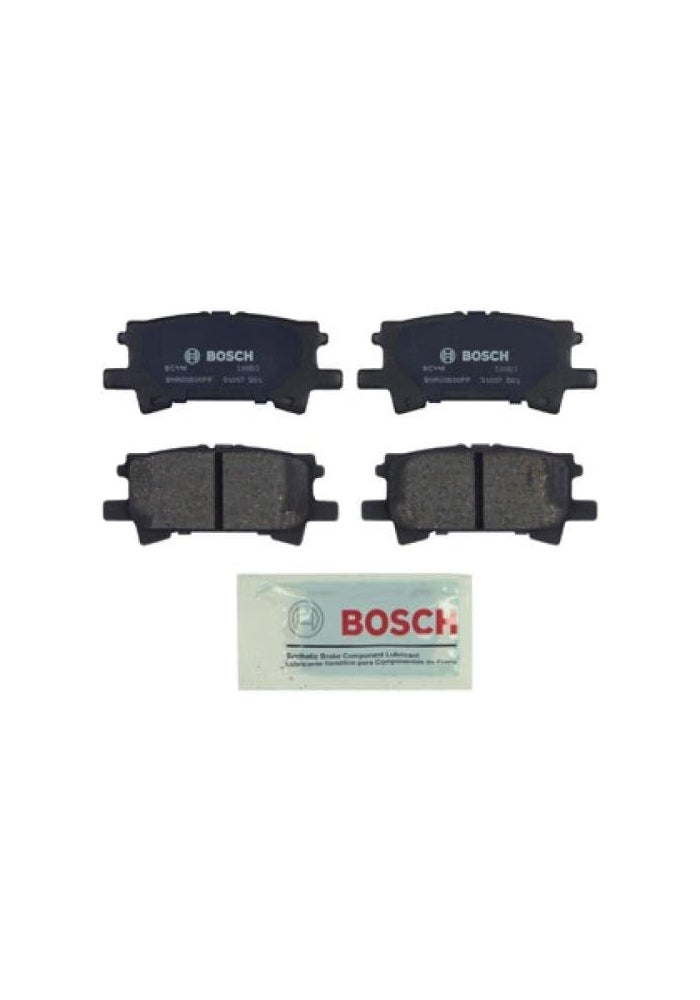 BOSCH BC996 QuietCast Premium Ceramic Disc Brake Pad Set - Rear for Lexus RX330, RX350, RX400h; Toyota Highlander - Image 2