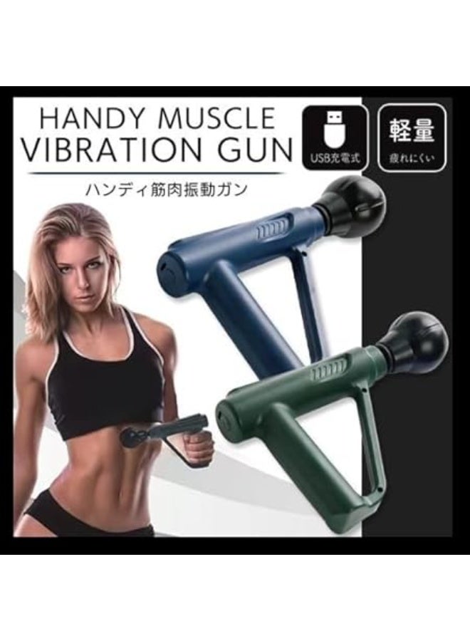 Spaceshoop Mini Fascial Massager For Muscle Relaxation Long Battery Life Vibration Massager with Single Massage Head Multicolor - Image 4