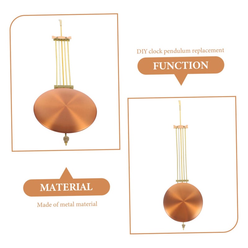 البندول المعدني لحركة استبدال ساعة الحائط إصلاح DIY لون كلاسيكي - Image 4