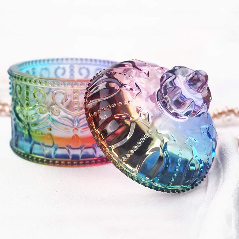 Wehous Vintage Jar Resin Mold with Lid Silicone Storage Box Mould for Epoxy Casting DIY Resin Crafts Kits Rustic Bottle Display Jewelry Trinket Container Candle Holder Home Decor Organizer Gift - Image 4