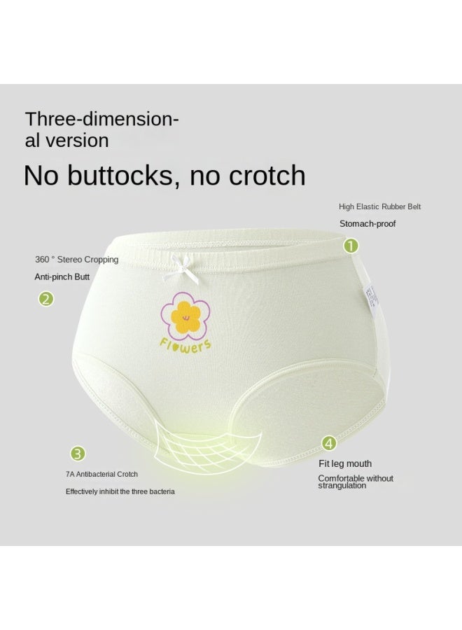Underwear Made Of Pure Cotton, Suitable For Children Of All Ages, With Triangular Underwear That Does Not Clip On The Buttocks - Image 2