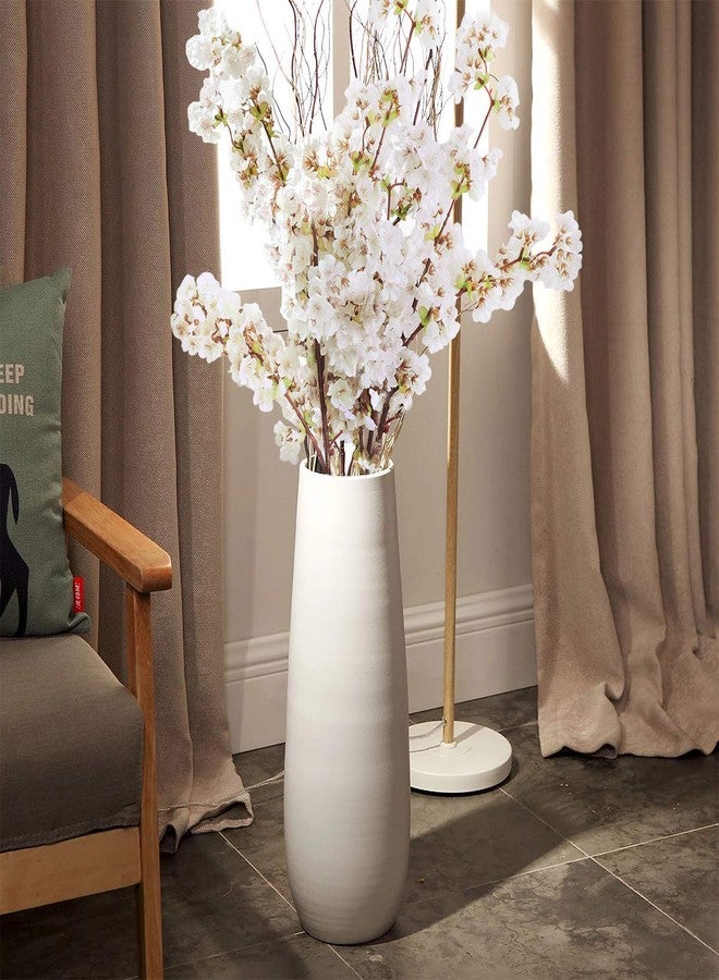 Sunm Boutique Silk Cherry Blossom Branches, Artificial Cherry Blossom Tree Stems Faux Cherry Flowers Vase Arrangements for Wedding Home Decor, Set of 3 - Image 4