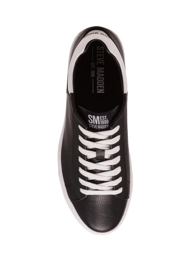 Steve Madden  Chardd Black Men's Low-Top Sneakers for Men | Best Price UAE