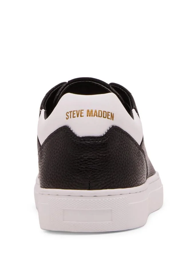 Steve Madden  Chardd Black Men's Low-Top Sneakers for Men | Best Price UAE