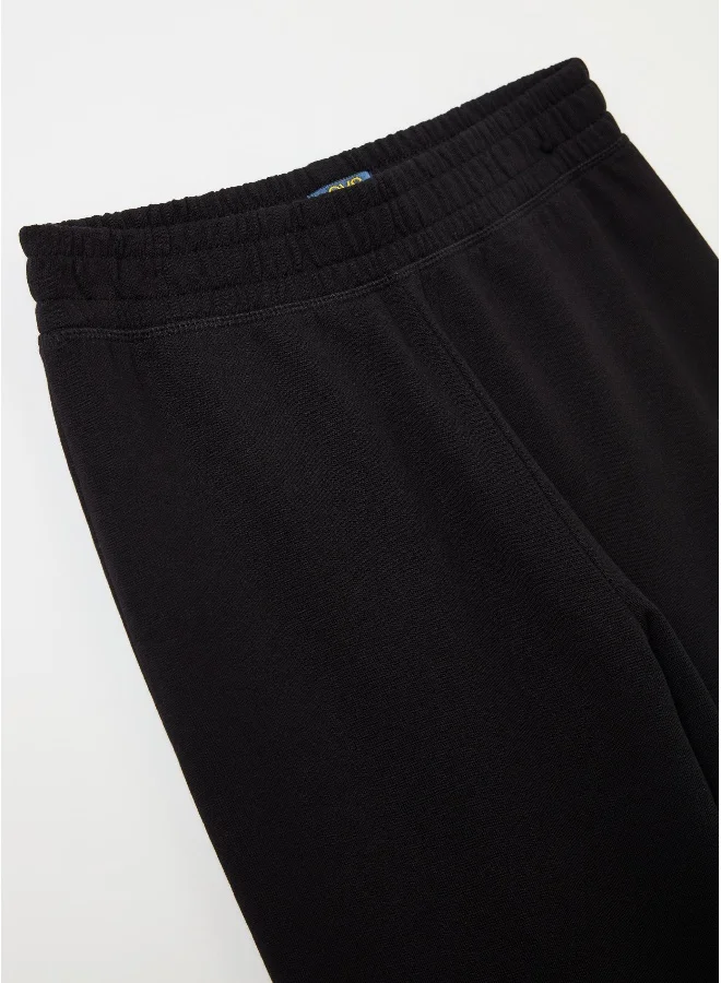 Ovs Joggers in fleece with elasticated edging and print