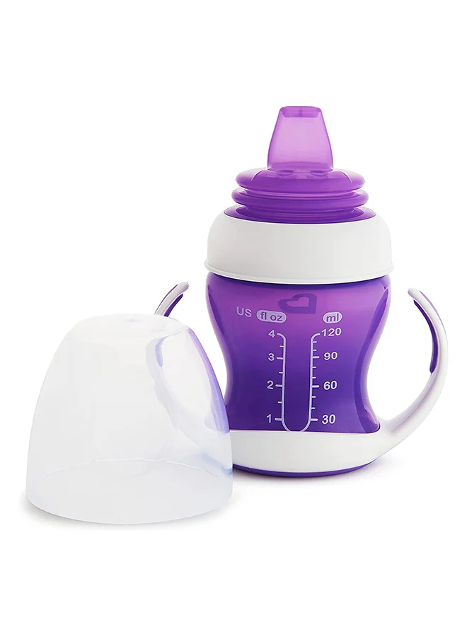 Munchkin Gentle Transition Cup 4oz/118ml Purple