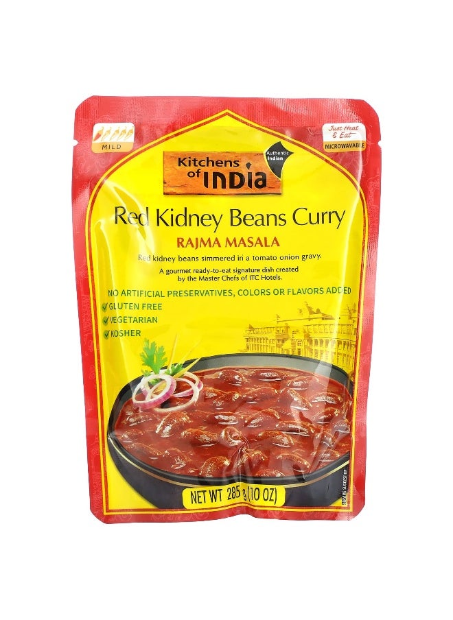 Kitchens of INDIA Kitchens of India, Rajma Masala, Red Kidney Beans Curry, Mild, 10 oz (285 g)  - Image 1