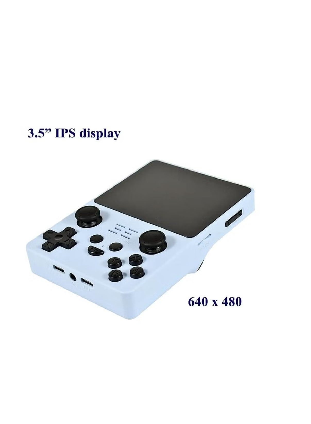 ORLENIC RGB20S Handheld Retro Game Console – Open Source Linux System, 3.5-Inch IPS 4:3 Screen, Portable Pocket Gaming Device, Built-in Games, Long Battery Life, Classic Arcade Emulator, Perfect Gift for Kids & Adults
