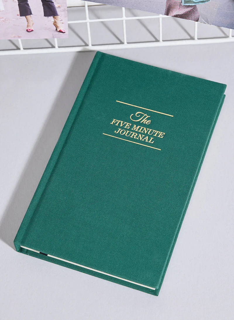 أنتلجينت_تشينج Green Journal Five Minute Daily Writing