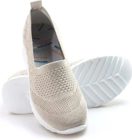 Fast Step Women's Daily Comfortable Orthopedic Soft Sole Knitwear Mother Sports Shoes Sneaker 629ZA501-1001