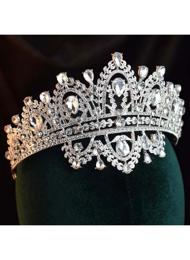 Nariele Bridal Crown Necklace Headpiece Three Piece Set