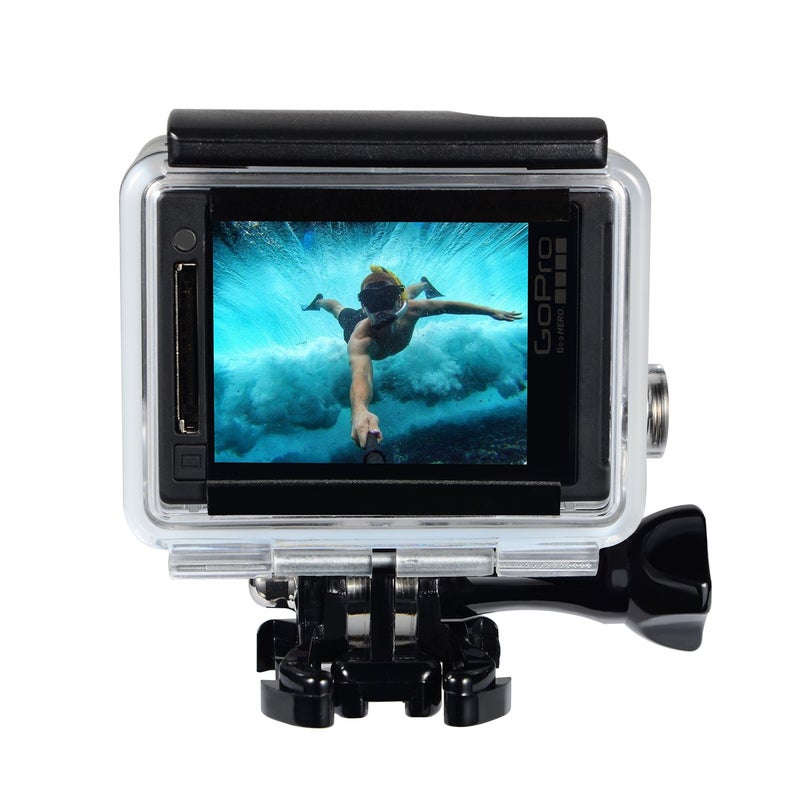Suptig Replacement Waterproof Case Protective Housing for GoPro Hero 4, Hero 3+, Hero 3 Accessories Action Camera for Underwater Use - Water Resistant up to 147ft (45m) - Image 5