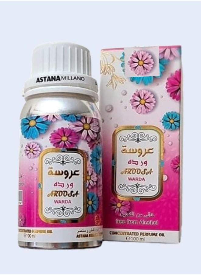 ASTANA MILLANO - CONCENTRATED PERFUME OIL ATTAR AROOSA WARDA 100ML - Image 1