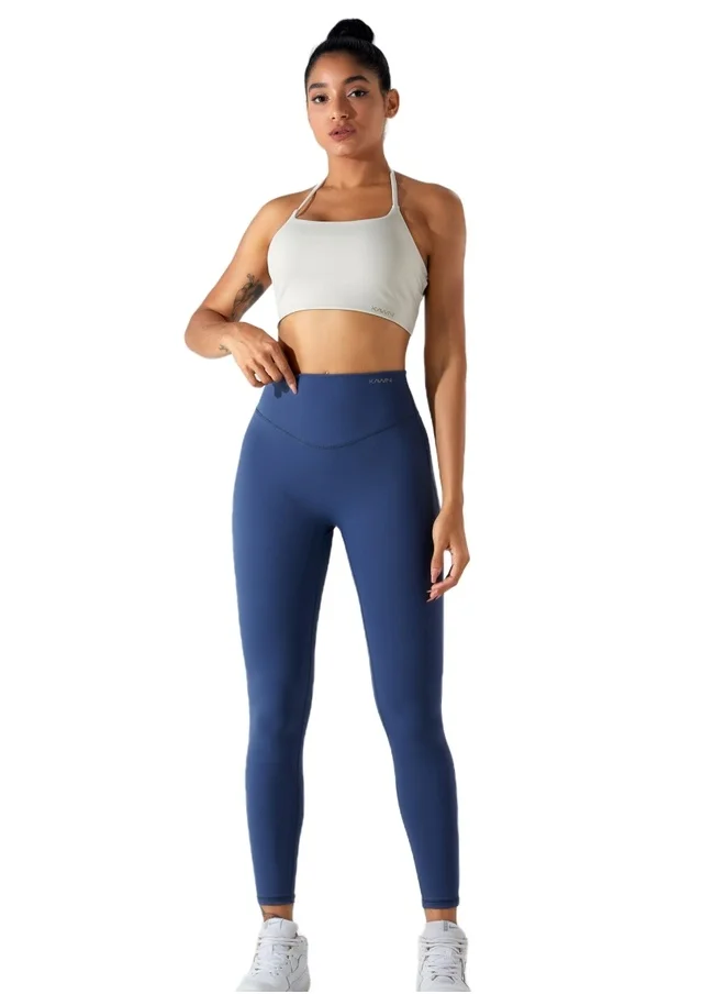كون.يوغا Womens High Waist Contour Seamless Workout Sport Leggings Yoga Pants Tummy Control Running Pants