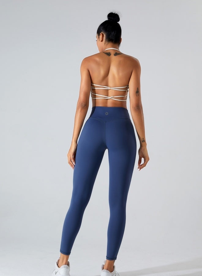 كون.يوغا ليجنز رياضي نسائي عالي الخصر بدون خياطة للتحكم بالبطن والجري واليوغا - Image 3