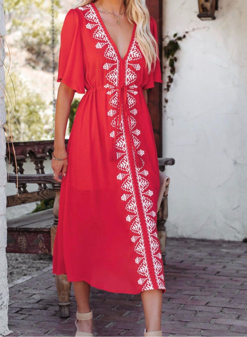 Kaftan Maxi Dress - Image 2