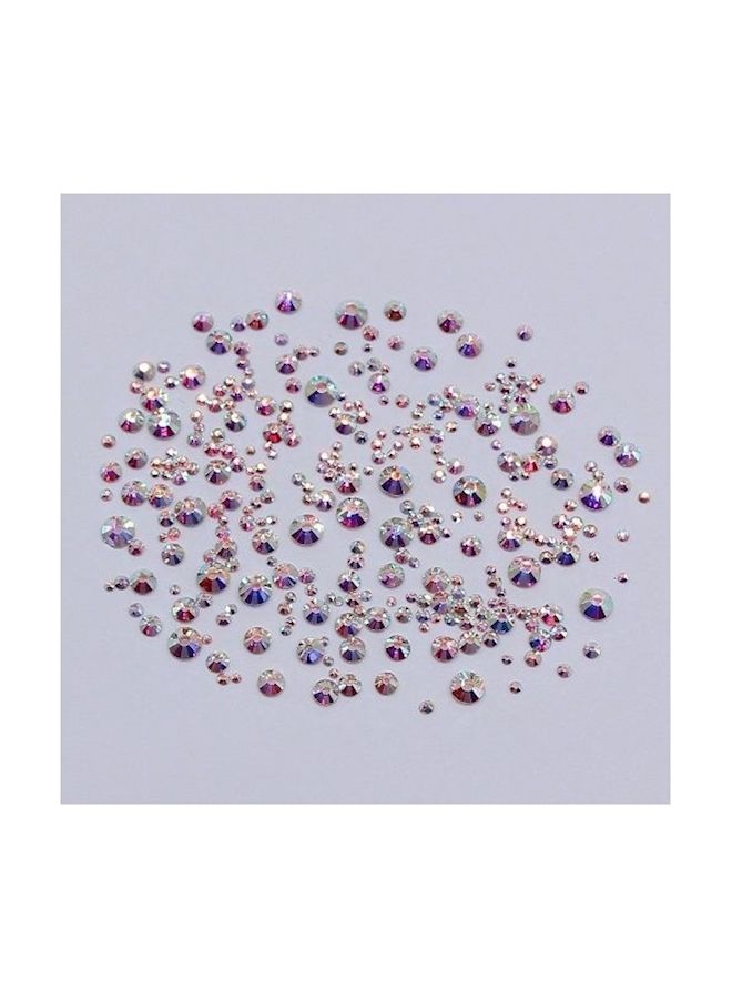 NIBEMINENT Crystal Diamond Nail Art Decoration Multicolour