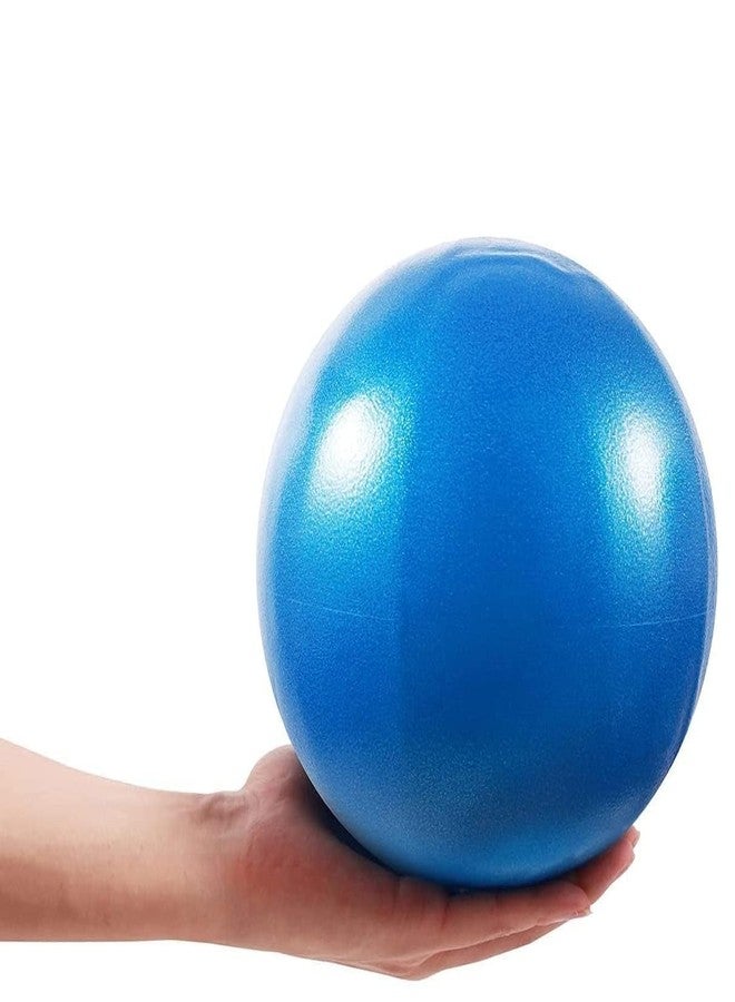 CARTIFY Anti-Burst Exercise Gym Ball with Pump, Anti-Slip Balance Stability Ball, Heavy Duty Fitness Yoga Ball, Extra Thick Swiss Birthing Ball (Gym Ball - Blue, 25CM) - Image 1