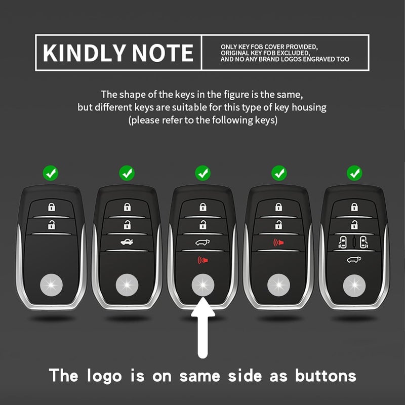 RYE Toyota Key Fob Cover - White - Image 2