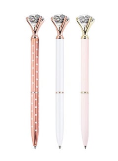 3 Piece Crystal Large Diamond Ballpoint Pen Student Stationery Office Business Gifts - pzsku/Z119D08A80C3F1F400175Z/45/_/1670061482/46048442-fdef-4d17-8746-208a5e2f80df