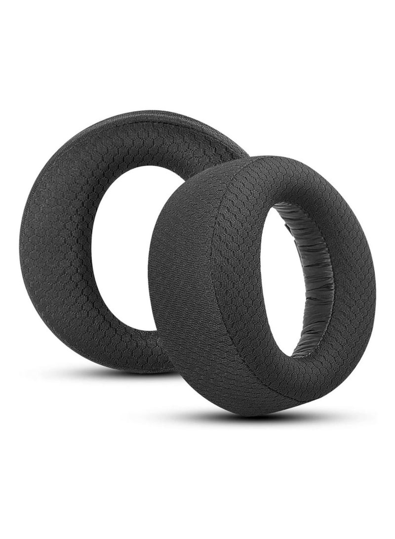 1Pair Replacement Ear Pads Cushions for Sony Playstation 5 PS5 Pulse 3D Wireless Headset with Breathable Mesh Fabric Soft Comfortable Earpads - Image 1