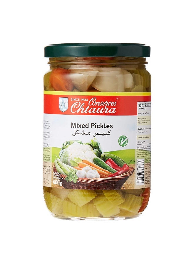 Chtaura Mixed Pickles, 600g - Image 1