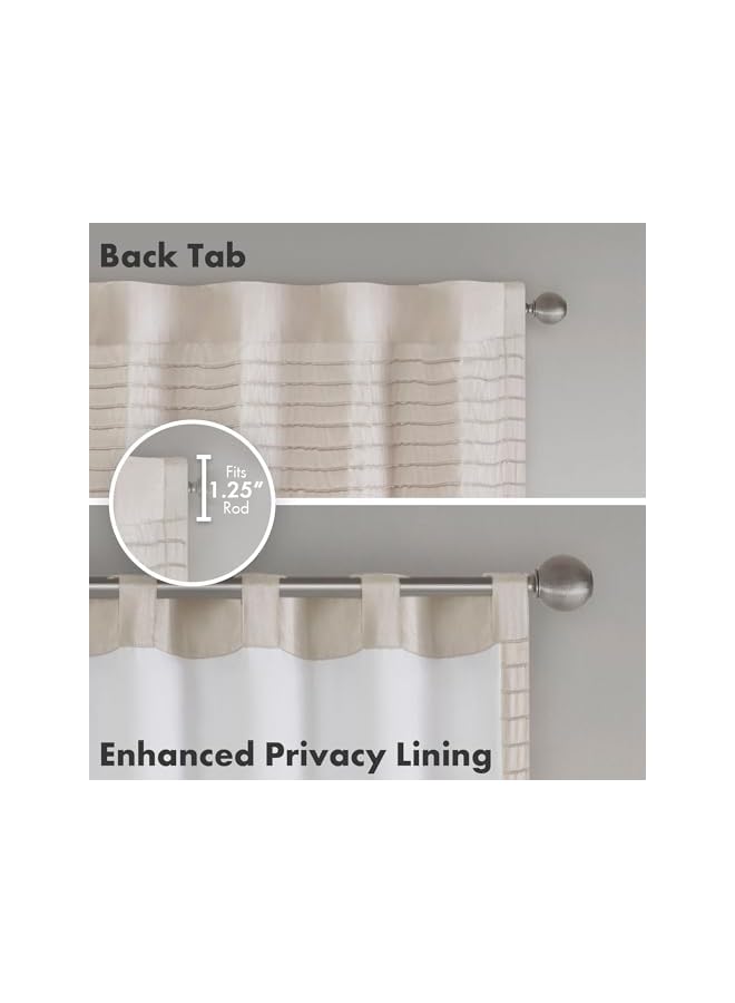 The Bros Amherst Single Panel Faux Silk Rod Pocket Curtain With Privacy Lining for Living Room, Window Drape for Bedroom and Dorm, 50x84, Coral - Image 4