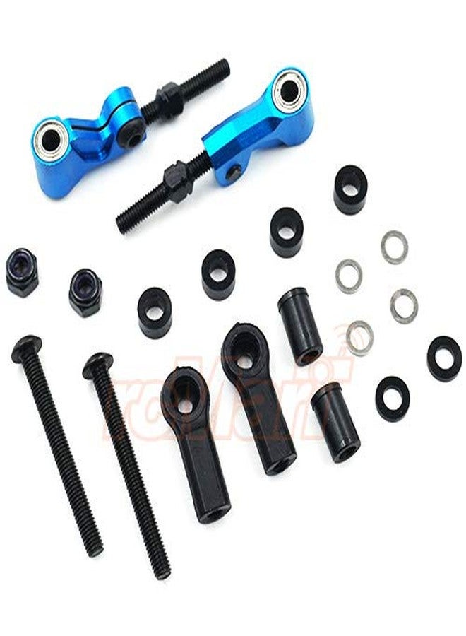 Yeah Racing Aluminum Front or Rear Camberlink for Tamiya TT02D TATT-S03 Blue #TATT-011BU - Image 1