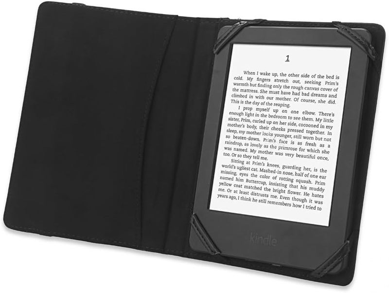 ENJOY-UNIQUE Antique Book Style Crazy Horse PU Leather Case Cover for Kindle, Sony, pocketbook, Kobo 6" 6" Ebook Reader - Image 3