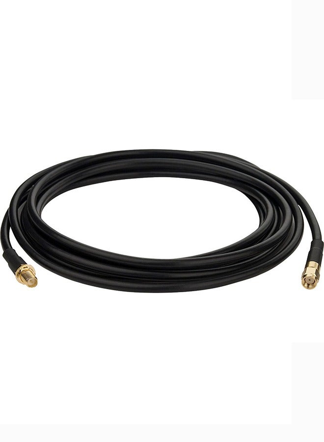 Taimi 30 Meters Antenna Extension Cable RP-SMA Male to Female Connector 