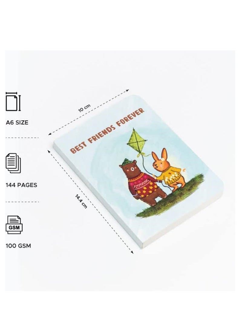 FACTOR NOTES A6 Size Small Journal Ruled Notebook 90gsm Thickness 112 Pages  - Image 2