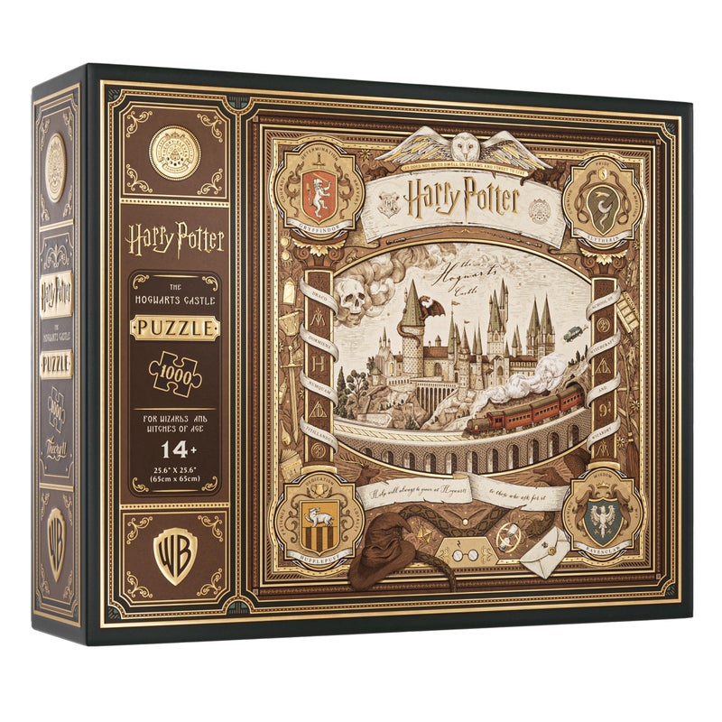 theory11 Harry Potter Jigsaw Puzzle 1000 Piece Jigsaw Puzzle Officially Licensed Harry Potter Merchandise Collectibles Precision Fit and Premium Quality Intermediate Puzzle - Image 2
