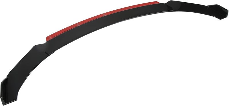 cheekyglo Universal Front Splitter Scratch Resistant Fade Resistant Bumper Lip For Car Modification (Red)Red - Image 5