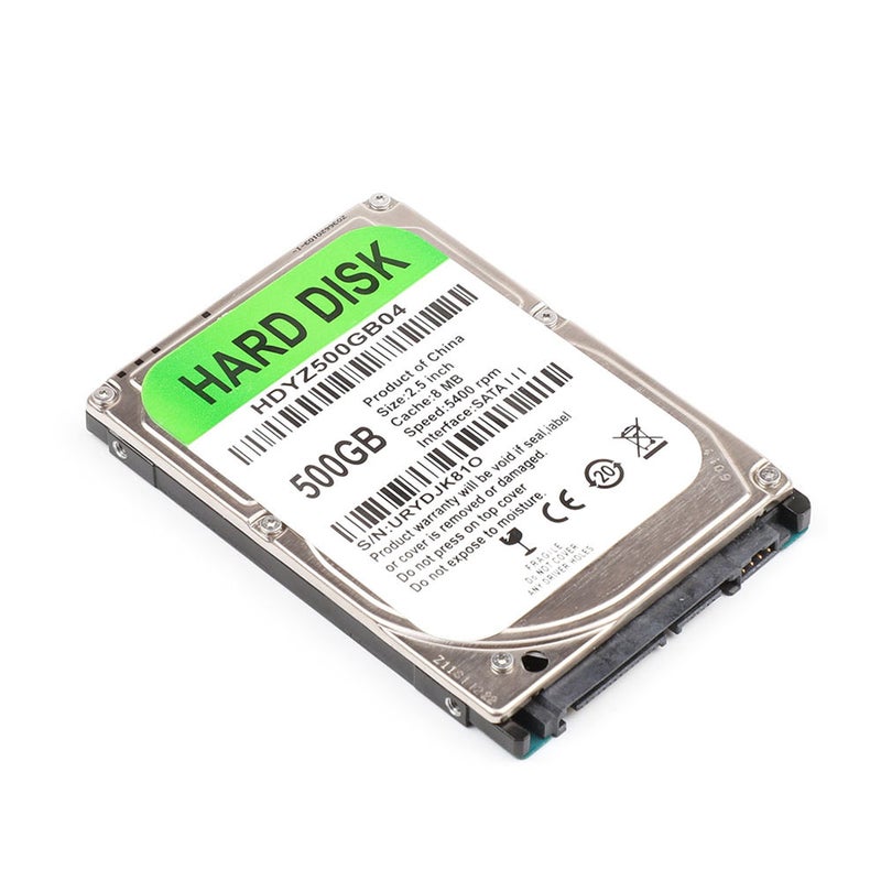 2.5 inch Mechanical Hard Disk SATA III Interface Laptop HDD 500GB 8MB Cache 5400rpm Speed Hard Drive for Laptop - Image 1