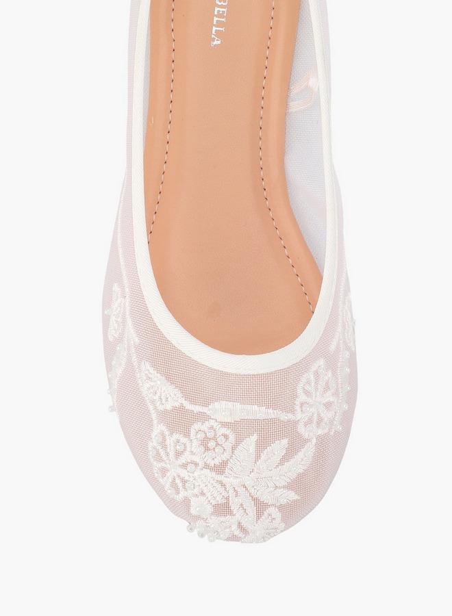 Flora Bella By Shoexpress أحذية باليرينا للبنات بتصميم سهل الارتداء - Image 4