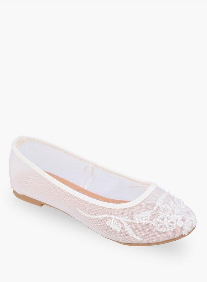 Flora Bella By Shoexpress أحذية باليرينا للبنات بتصميم سهل الارتداء - Image 2
