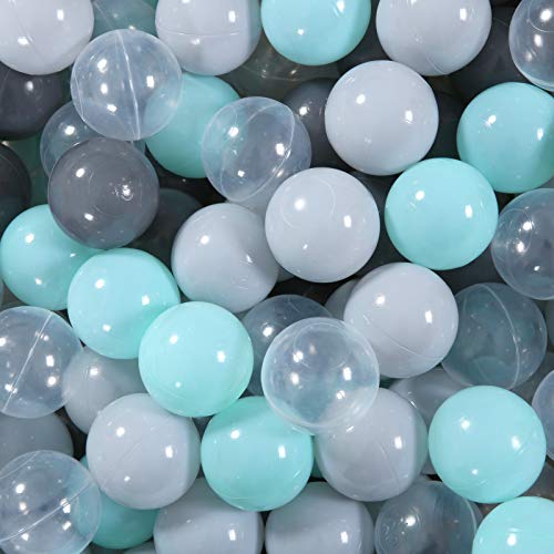 STARBOLO Ball Pit Balls  100pcs Phthalate Free BPA Free NonToxic 216Inches Crush Proof Play Balls Play Tent Pool Playhouse Playpen Party Decoration 100 Balls - Image 1