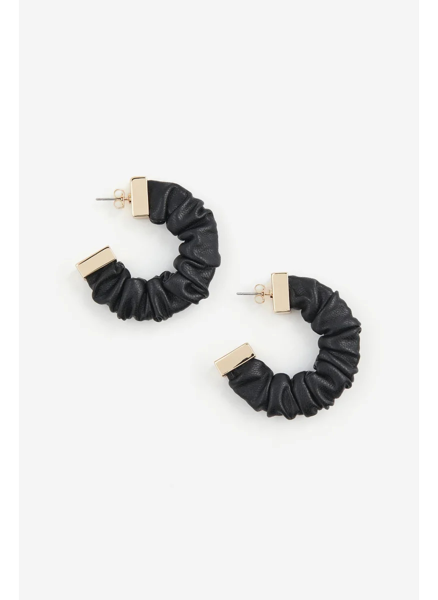 H&M Coated Hoop Earrings