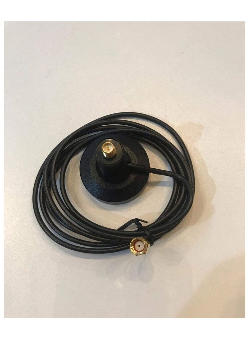 L-com Rubber Duck Magnetic Mount with 5-foot 100 Cable RP SMA Plug - Image 3