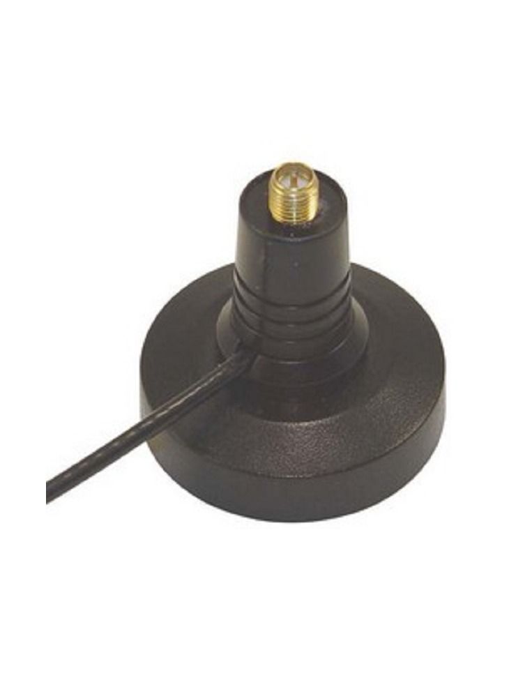 L-com Rubber Duck Magnetic Mount with 5-foot 100 Cable RP SMA Plug - Image 1