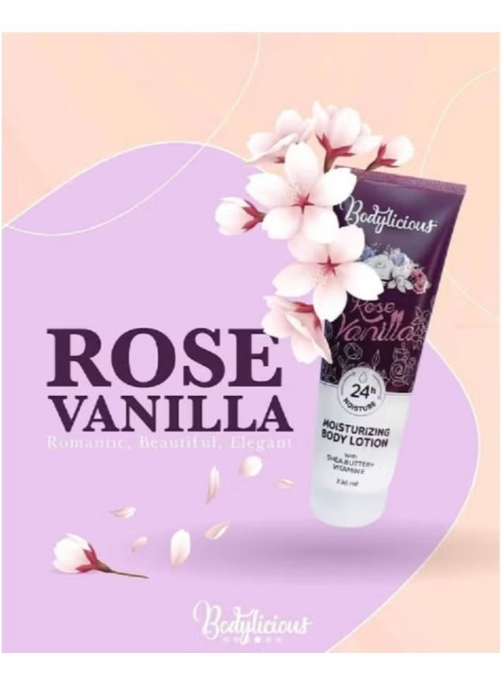 Body Lotion Rose Vanilla 236Ml