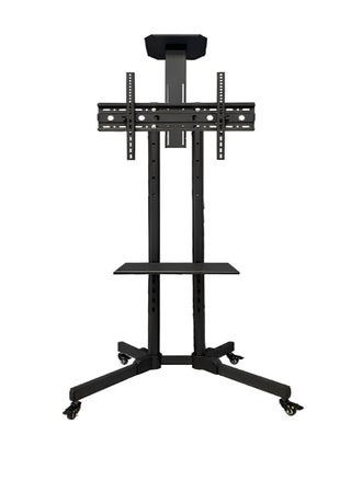 FS-502T Mobile TV Stand with Height and Tilt Adjustment for 32"–75" Screens, 99 lbs (45 kg) Capacity – Portable Display Solution with Integrated AV Shelf and ±15° Tilt for Enhanced Viewing Flexibility - pzsku/Z119E71283D0491CC3F9BZ/45/_/1730189288/d6c18668-df30-43ff-90a8-36001e24e9fe