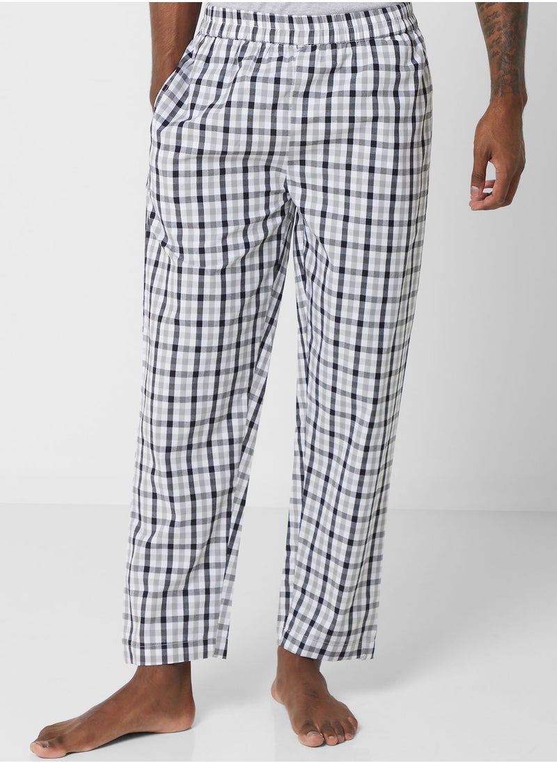 Robert Wood - Check Pyjama Set - Image 1