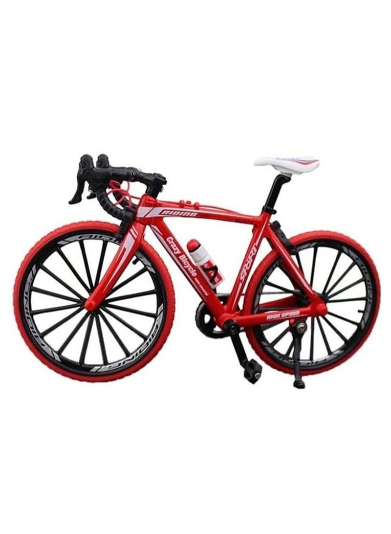 وي هابي نحن سعداء مصغرة لعبة دراجة سباق سبيكة 1:10 مقياس - Image 3