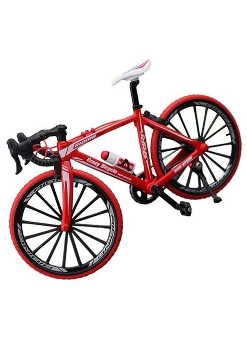 وي هابي نحن سعداء مصغرة لعبة دراجة سباق سبيكة 1:10 مقياس - Image 5