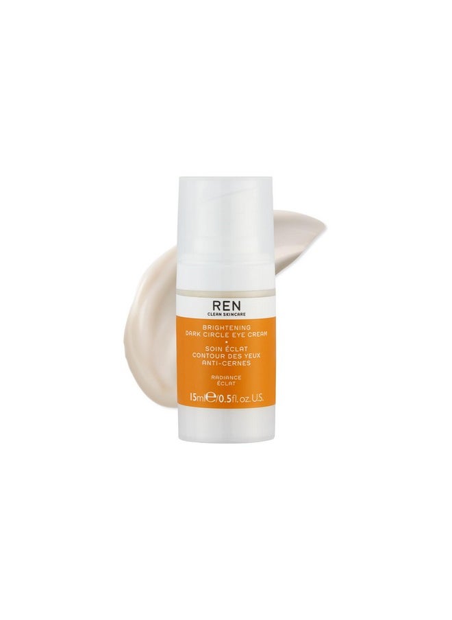 REN CLEAN SKINCARE Radiance Brightening Dark Circle Eye Cream - Lightweight & Hydrating, Helps To Even Skin Tone, Lifts & Improves The Appearance Of Firmness, Suitable For Sensitive Skin  - Image 1