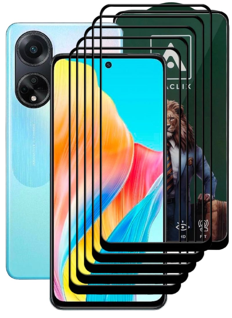 أكاليكس 5 قطع، حماية شاشة،  لهاتف اوبو  A98، جودة ممتازة. - Image 1